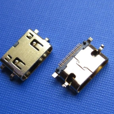 上海HDMI C TYPE SMT 母座 Sinking0.8MM型