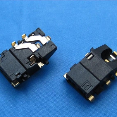 上海耳機(jī)座3.5mm phone jack 沉板 DIP type 上斜口