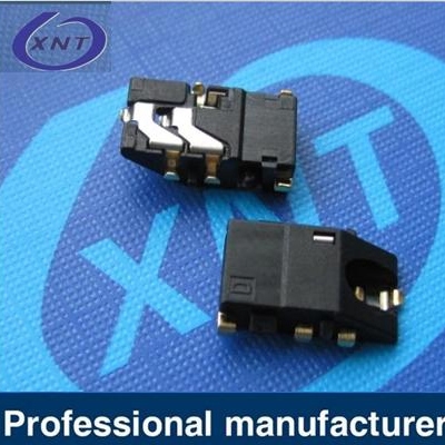 上海耳機(jī)座3.5mm phone jack 沉板2.0mm DIP type 上斜口