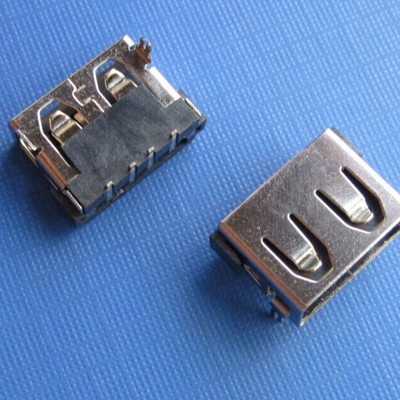 上海USB A type 板上10.00寬 DIP型 (焊腳:DIP, 外殼:DIP)