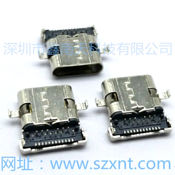上海TYPE C 3.1 沉板板上24pin