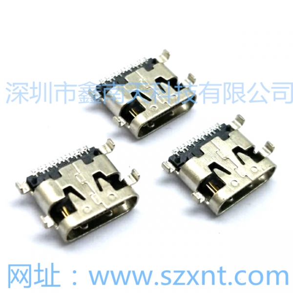上海USB TYPE C 2.0母座板式SMT