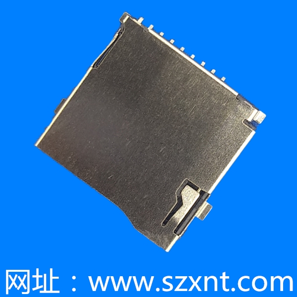 東莞TF卡座TF/microSD push 外焊帶偵測(cè)