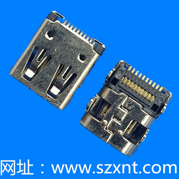 上海MICRO HDMI 外殼DIP 端子SMT